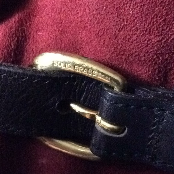 CUTE SMALL VINTAGE NAVY DOONEY & BOURKE BAG!! - Picture 8 of 8